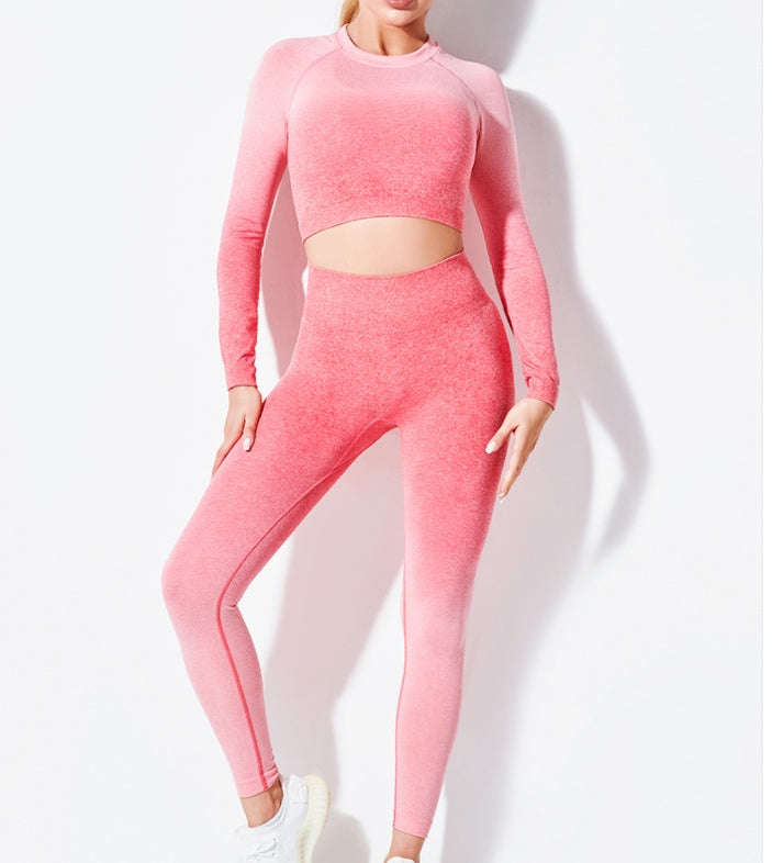 GradientFlex Seamless Yoga Suit