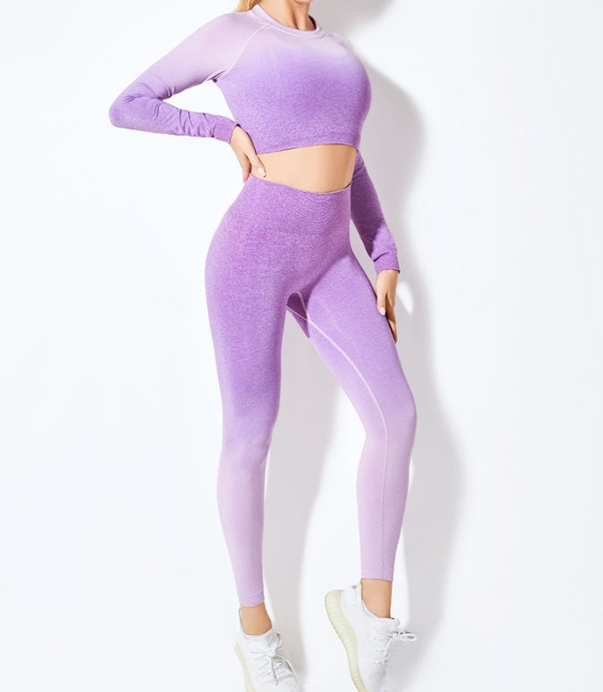 GradientFlex Seamless Yoga Suit