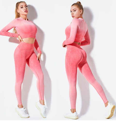 GradientFlex Seamless Yoga Suit