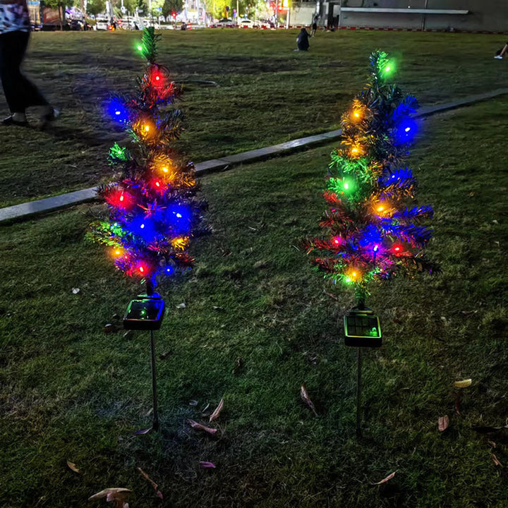 Christmas Garden Solar Tree Lamp Décor