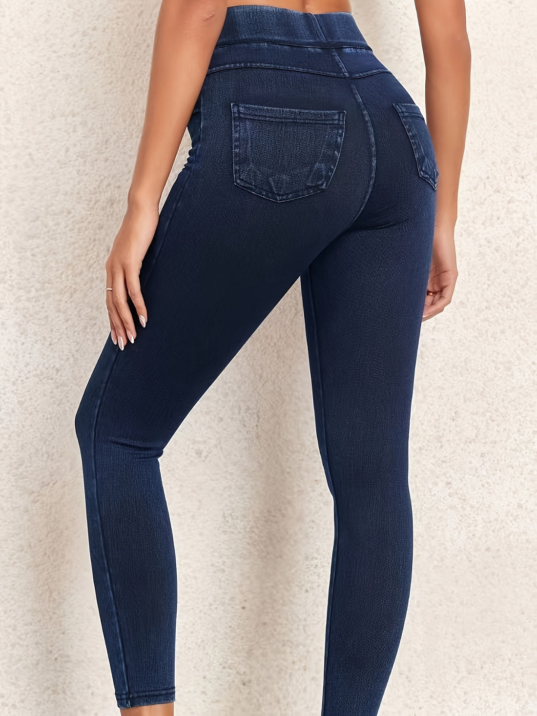 High-Waist Yoga Leggings with Pockets