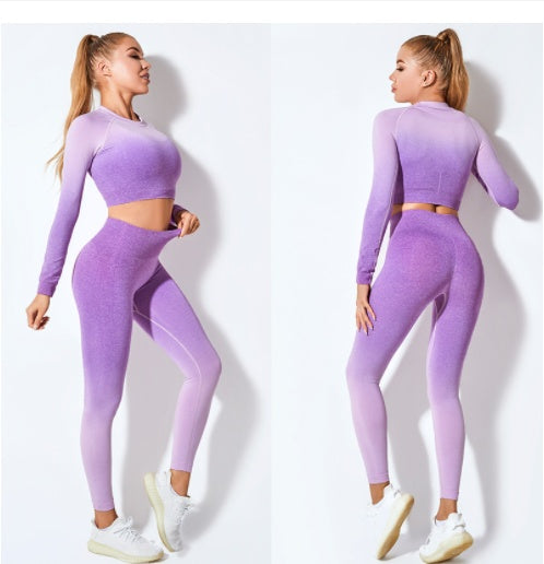 GradientFlex Seamless Yoga Suit