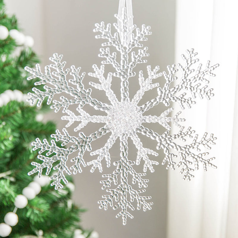 DIY Acrylic Snowflake Pendants for Holiday Decor