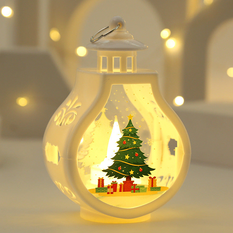 Romantic Christmas Candle Lamp