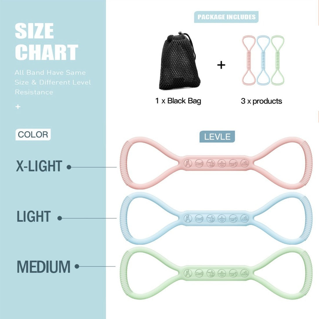 CoreLoop 3-Piece Resistance Bands