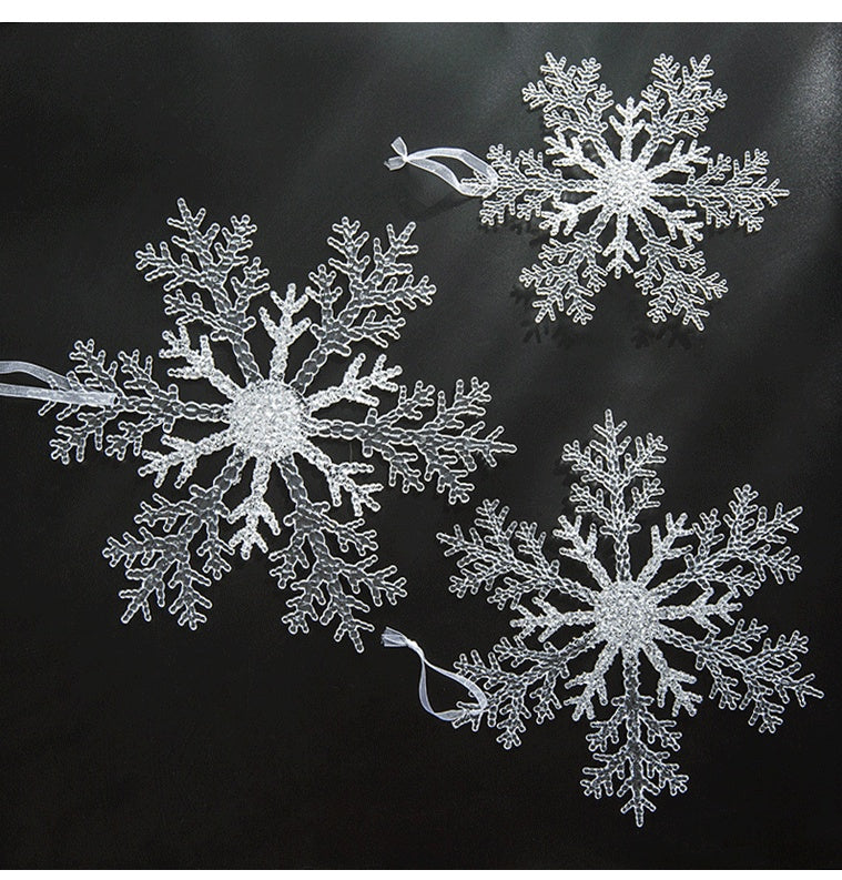 DIY Acrylic Snowflake Pendants for Holiday Decor